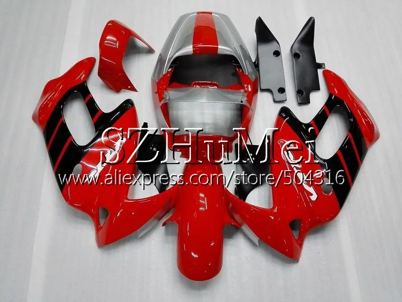 No. 4 Комплект для HONDA SuperHawk VTR1000F 97 98 99 00 01 108SH. 7 синего и желтого цвета VTR1000 F VTR 1000F 1000 F 1997 1998 1999 2000 2001 обтекатель - Цвет: No. 4