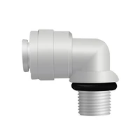 50pcslot 18 male thread 14 elbow ro water fitting 6 5mm pom hose pe pipe quick connector water filter parts