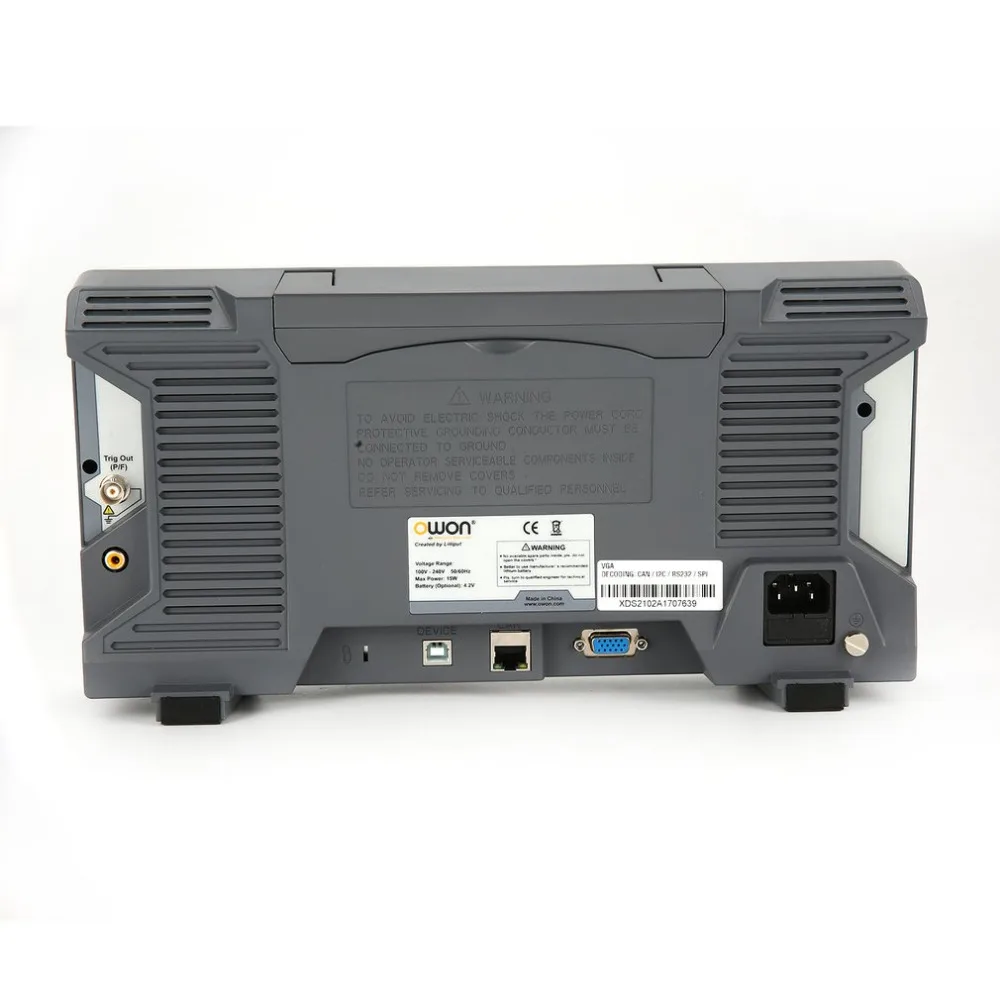 OWON XDS2102A двухканальный Глубокая память ЖК дисплей цифровой осциллограф Scopemeter Scope