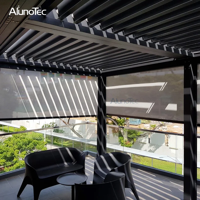 Алюминиевый сад с порошковым покрытием водонепроницаемая крыша для сада 6 м x 4 3