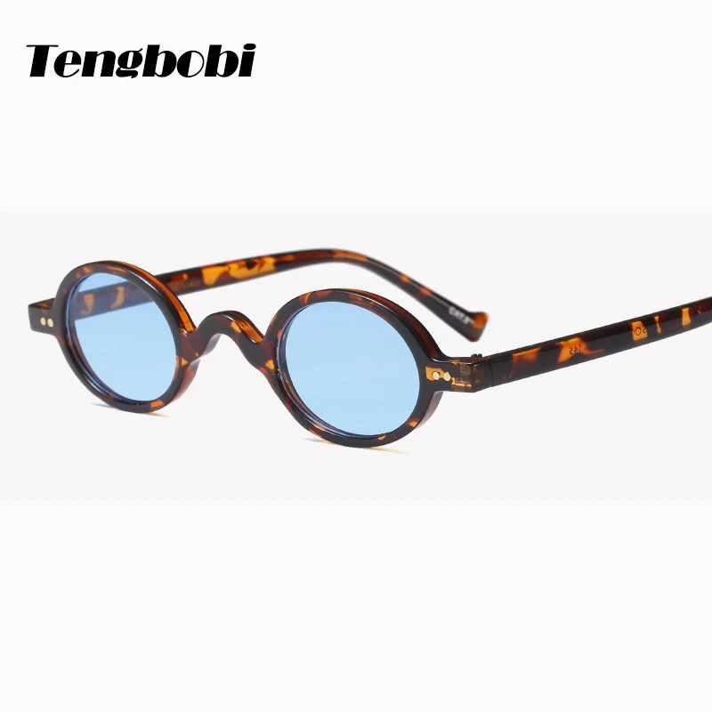 Маленькие круглые солнцезащитные очки мужские брендовые дизайнерские 2018 модные