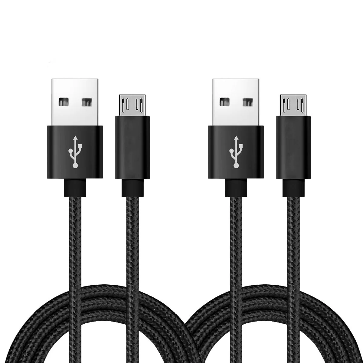 Нейлоновый плетеный кабель для быстрой зарядки Micro USB зарядного устройства Samsung