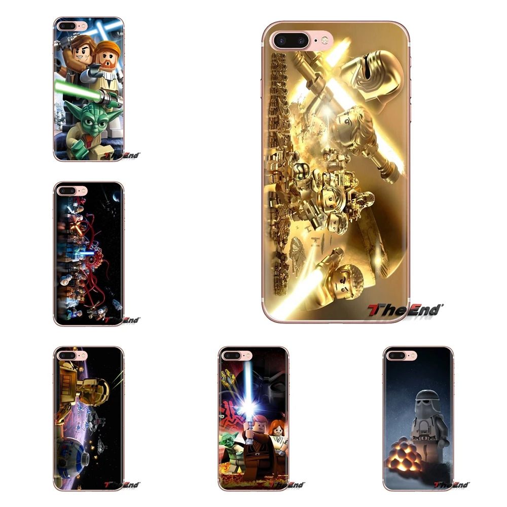 Lego Star Wars GOLD Art Pattern For Xiaomi Redmi 4A S2 Note 3 3S 4 4X 5 Plus 6 7 6A Pro Pocophone F1 Soft Transparent Shell Case |