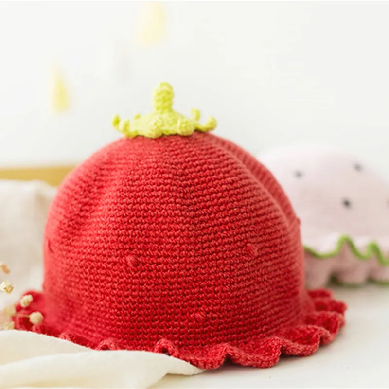 [RUBI DIY] Baby wool Crochet knitted children's hat handmade DIY weave Handmade by RUBI | Дом и сад