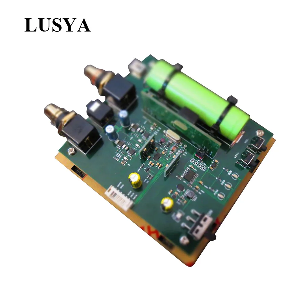 Lusya ES9038Q2M DAC 7Pin I2S интерфейс для SD проигрывателя Raspberry pie поворотный стол Bluetooth USB