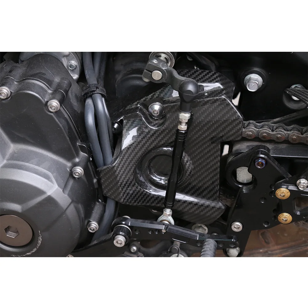 Для Yamaha MT09 FZ09 трассировщик FJ09 из углеродного волокна звездочка цепи сцепления