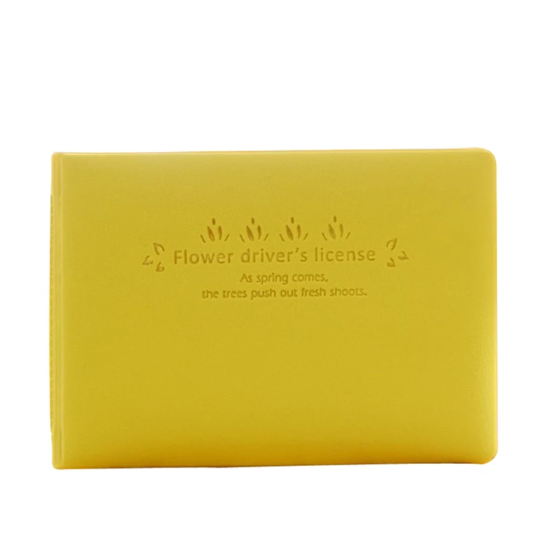 GUBINTU 1 шт. искусственная Яркая сумка для водительских прав ярких цветов