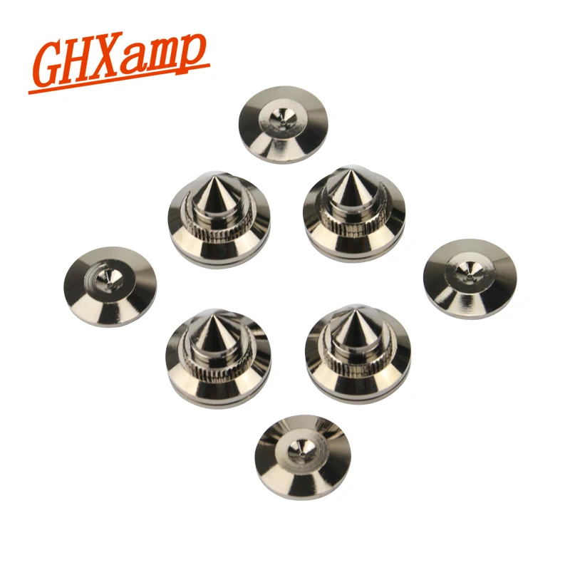 

GHXAMP 4 шт. латунный амортизирующий штифт для ногтей подставка для динамика шипы усилитель для CD-машины DAC амортизирующая подставка для ног Пр...