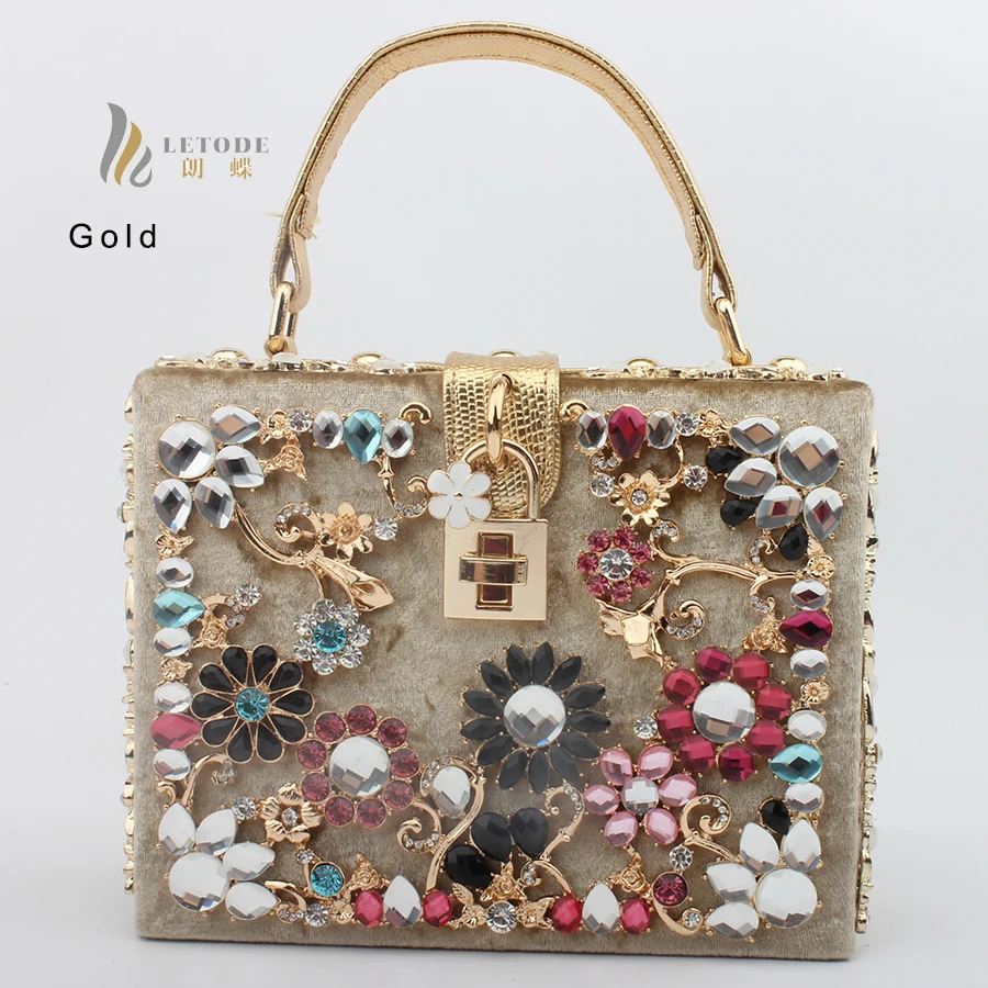 bags for women clutch bag diamonds flower shoulder bag evening bag bolsa feminina luxury handbags women bags designer totes