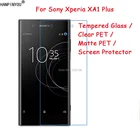 Закаленное стеклопрозрачный ПЭТматовый ПЭТ-протектор экрана Защитная пленка для Sony Xperia XA1 Plus  XA1plus Dual 5,5