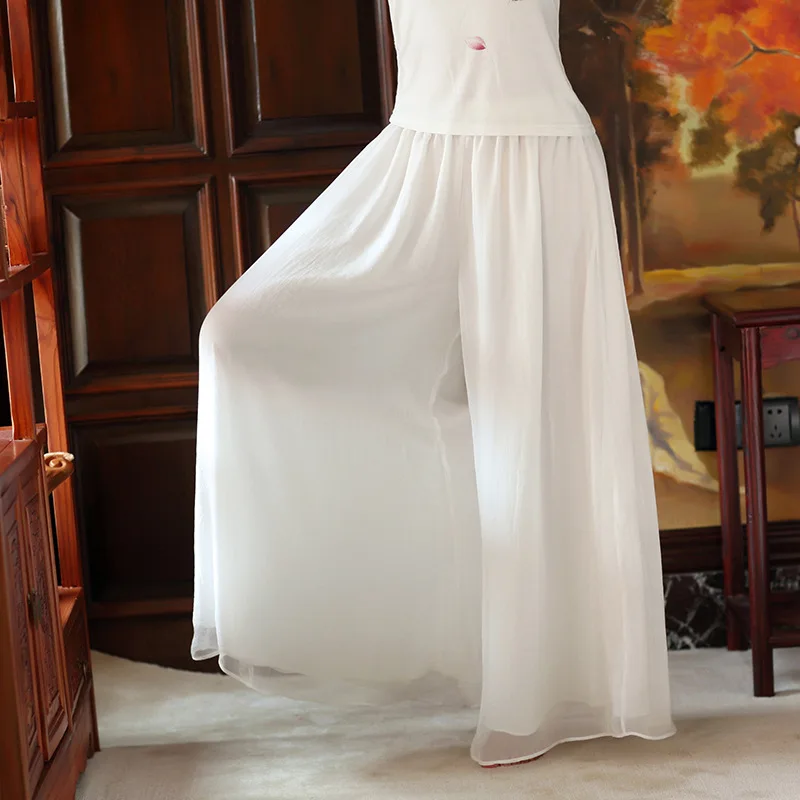 Штаны для йоги летние широкие повседневные женские | Тематическая одежда и