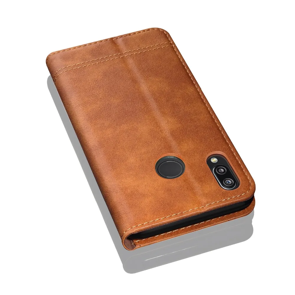 Чехол для Huawei P Smart Plus чехол из натуральной кожи с откидной крышкой 6 3 дюйма в