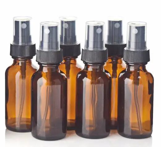 Флакон-распылитель из янтарного стекла 1 унция 30 мл 6 шт./лот | Красота и здоровье