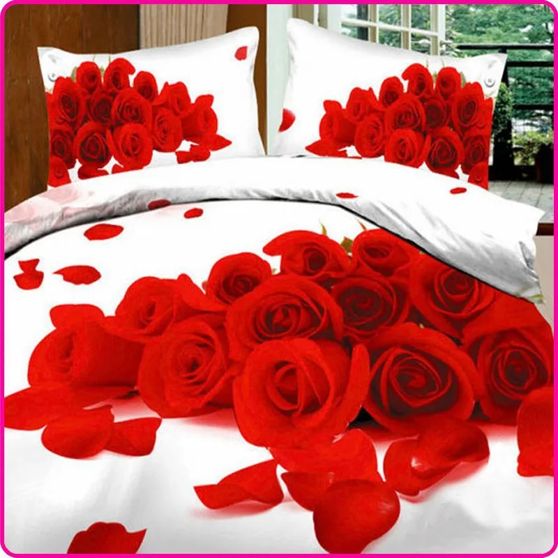 Комплект постельного белья Unihome уникальное свадебное покрывало с 3D рисунком