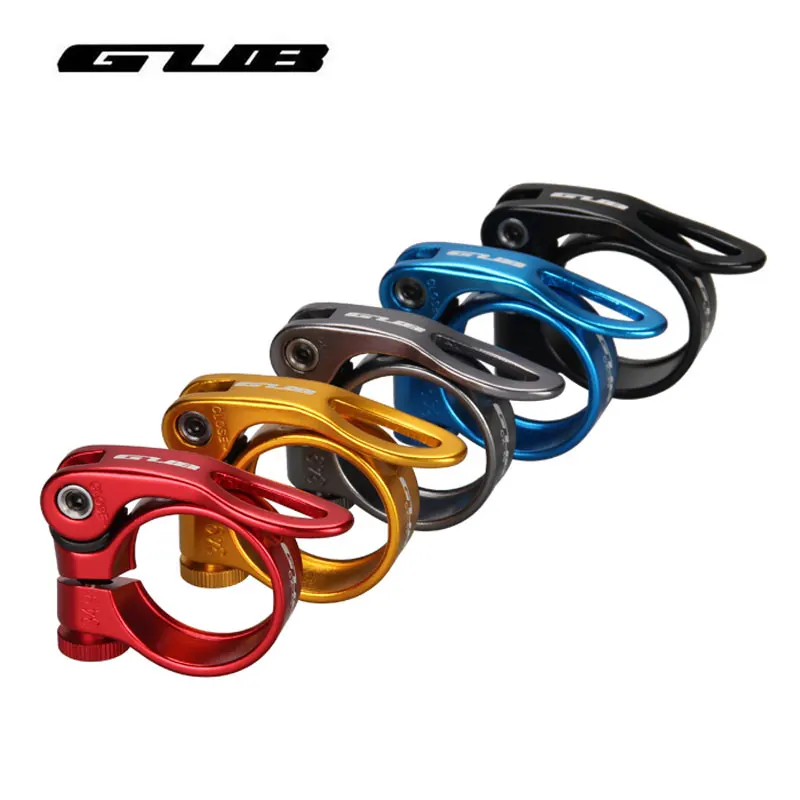 

GUB Ultralight 31.8/34.9mm MTB Bike Seat Post Clamp Aluminum Alloy Quick Release Road Bicycle Seatpost Clamp 31.8mm 34.9mm