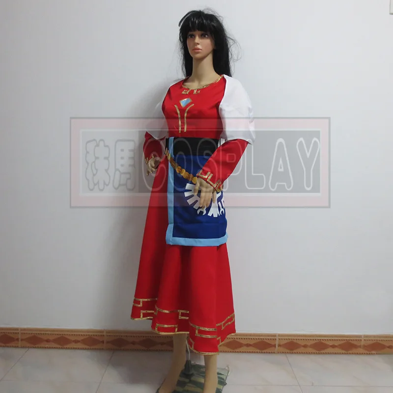 Принцесса Зельда Косплей Костюм принцессы тетра платье|dress frill|dress eventcostume party dress |