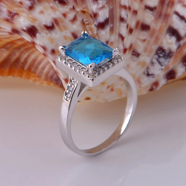 Luxury Cristales Fantasy Women's Tops Fashionable Band Ring Jewelry Accessories Finger Vintage Rings for Girls Zirkon J073 | Украшения