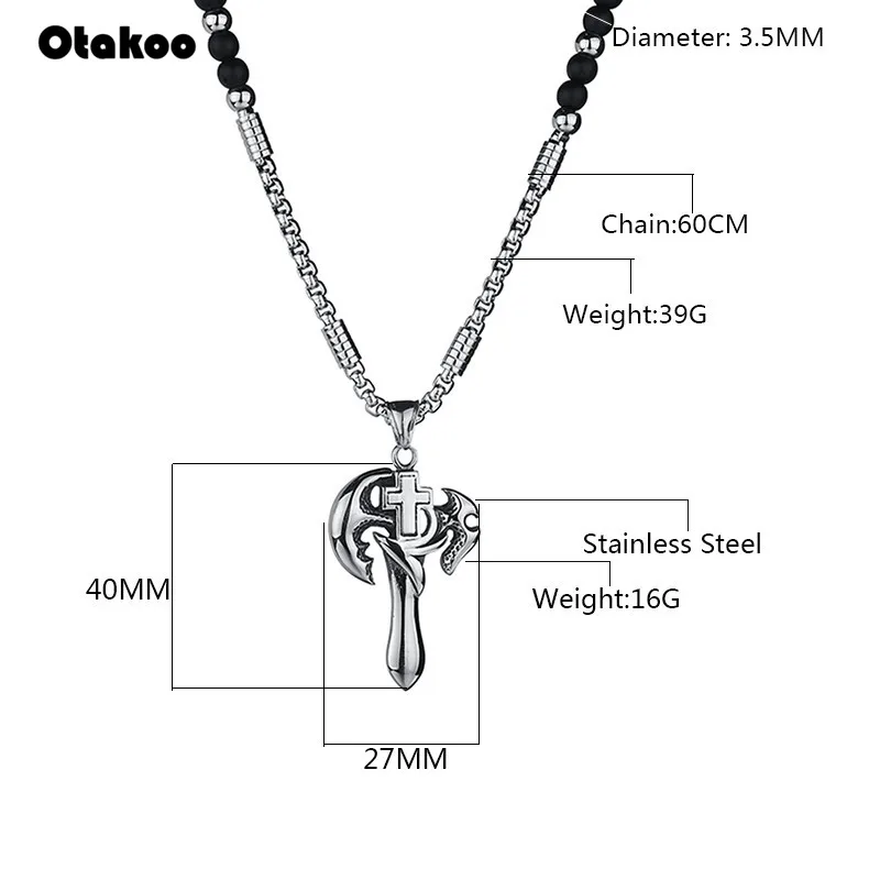 Otakoo черный стеклянный бисерный шейный платок для мужчин и женщин Матовый