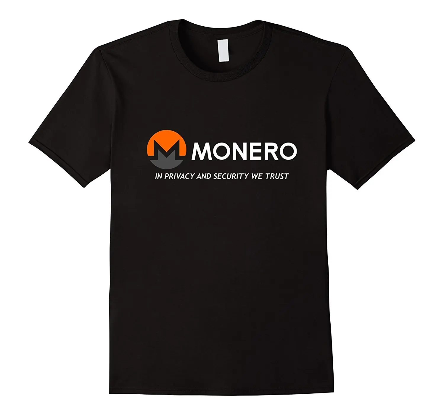 Monero в конфиденциальности и безопасности мы доверяем футболка | Мужская одежда