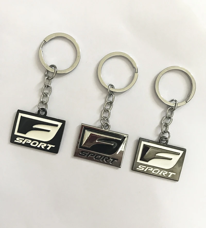 Брелок для ключей для автомобиля брелоки F Sport для Lexus IS200T IS250 RX300 NX RX GS RX330 RX350 CT200 LX LX570 брелок из сплава кулон подарок