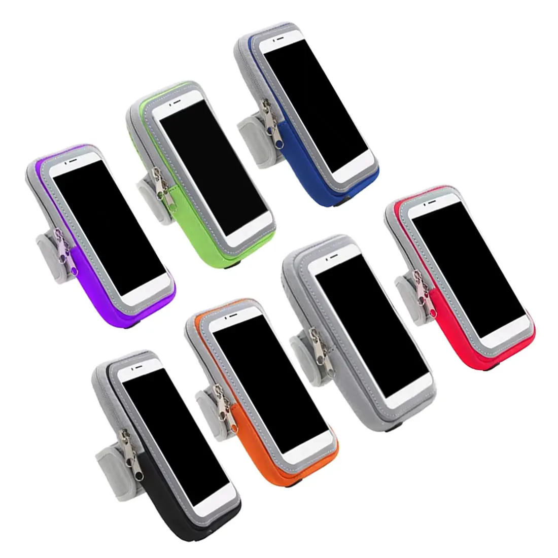 Universal Mobile Phone Bags Holder Outdoor Sport Arm Pouch Bag For Phone On Hand Sports Running Armband Bag Case
