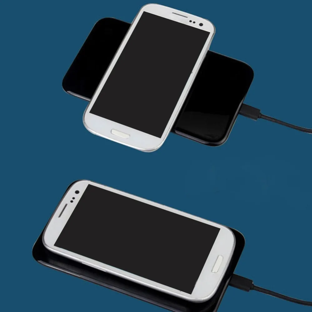 Qi Стандартный беспроводной 02A зарядное устройство Подставка для передатчика iPhone