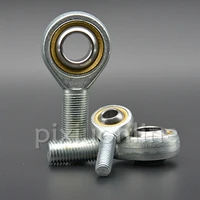 2pcs st162 ball joint bearing m8m10 fisheye centripetal joint rod end bearings steel free shipping