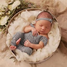 Новинка 2019, реквизит для детской фотосъемки, кружевные комбинезоны для новорожденных девочек от 0 до 3 месяцев
