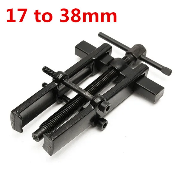 17 to 38mm Черный покрытый две челюсти зубчатый Съемник арматурный подшипник Съемник ковка черный покрытый две челюсти зубчатый подшипник Съемник - Цвет: 17 to 38mm