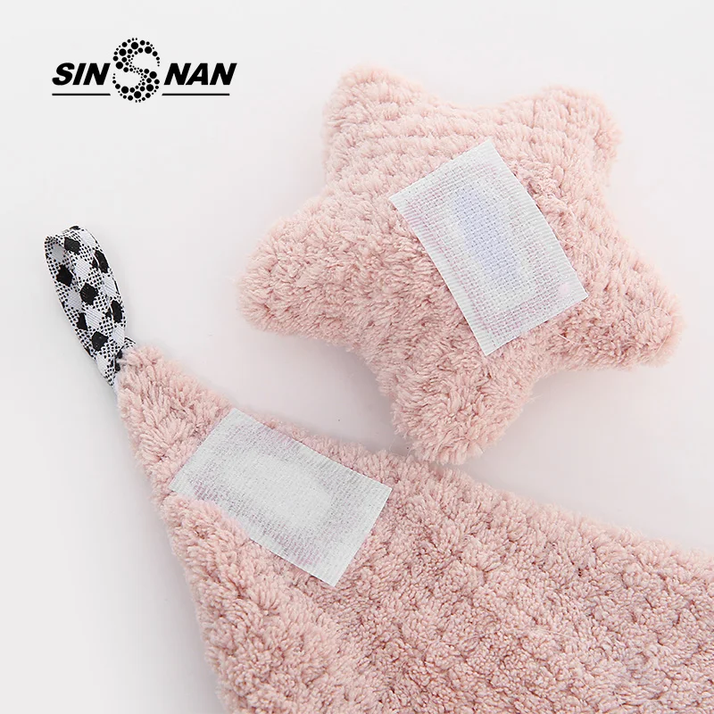 

SINSNAN 4PCS Highquality Microfiber Hand Towel Lace Handkerchief Women Pineapple Lattice Fabric Absorbent Kitchen Hanging Towels