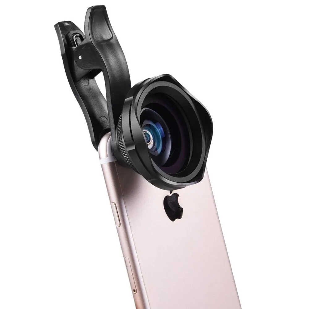 2 in 1 Phone Camera Lens Macro Wide Angle Black | Электроника