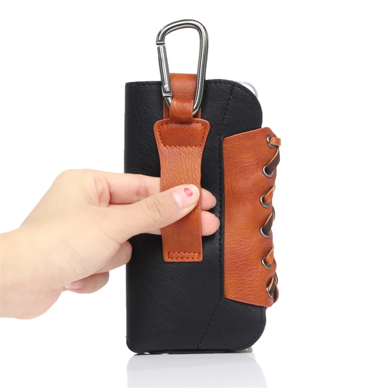 4 цвета роскошный винтажный Чехол-кобура для альпинизма в виде носорога кожаный