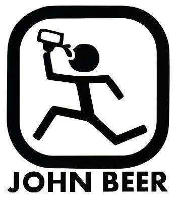 Джон BEERinches виниловые наклейки в виде Фотообоев c переводными картинками окна