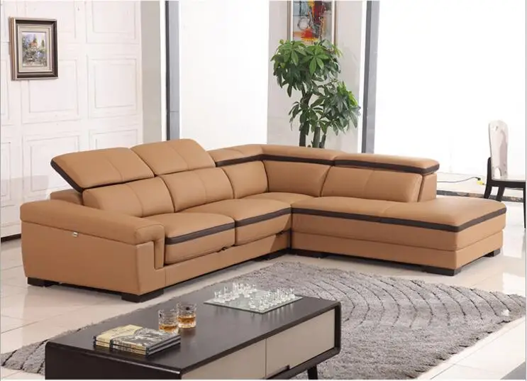 Диван из натуральной кожи в современном стиле для гостиной a1287|sofa and loveseat covers|sofa