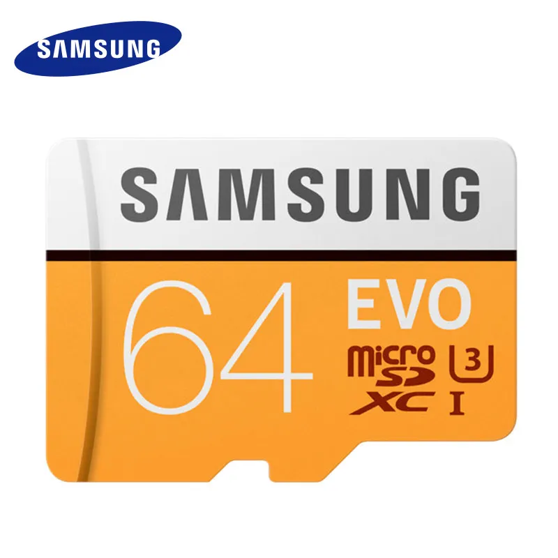 SAMSUNG Micro SD Карта Памяти 32 Г 64 MicroSD Карты SDHC SDXC макс 95 М/с EVO ГБ C10 TF Trans Flash Микро микро