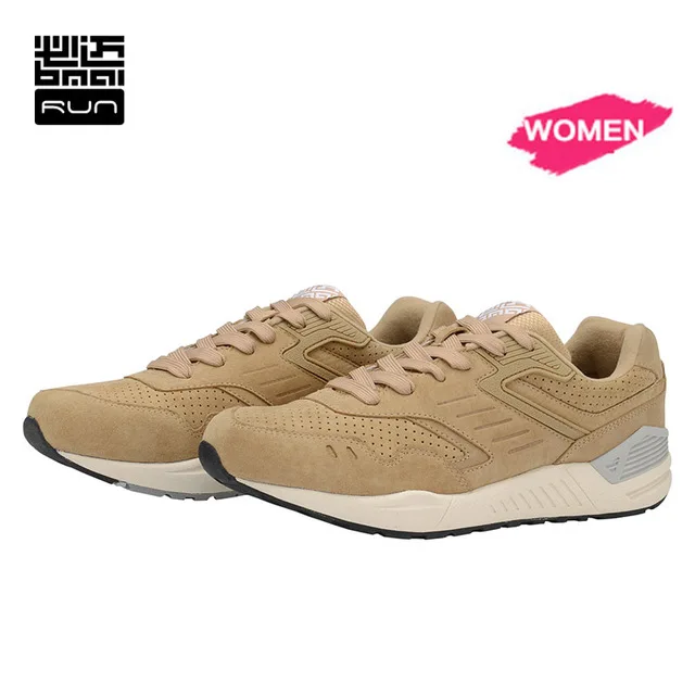 BMAI, женские кроссовки, дышащие, амортизирующие, спортивные, schoenen dames, кроссовки, для улицы, женская спортивная обувь - Цвет: light tan