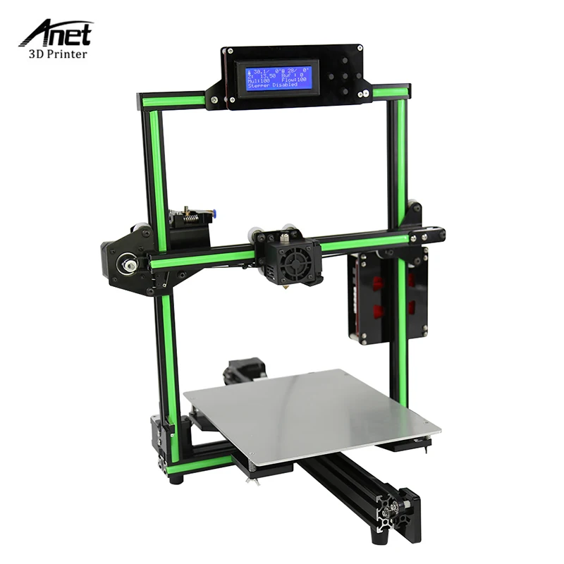 Набор 3D-принтеров Anet E2 легкая сборка Delta impresora 3d Reprap i3 набор для самостоятельной