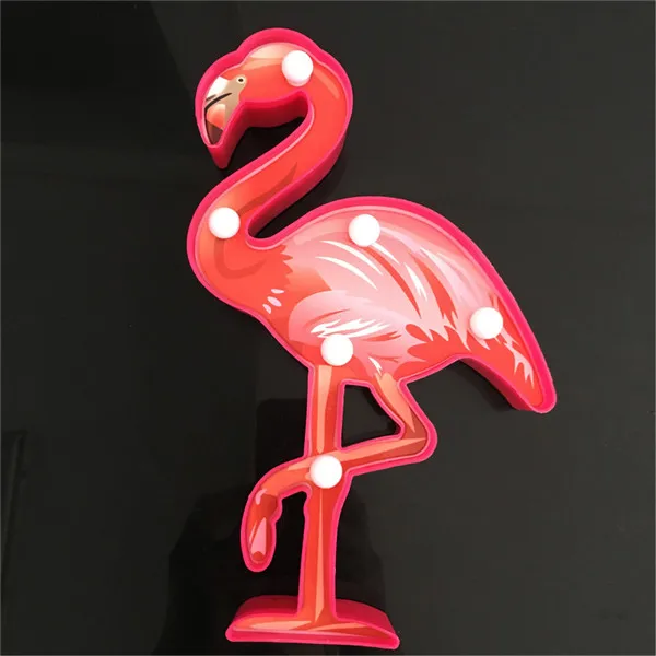 Flamingo A Смарт-обновление 3D росписью Фламинго светодиодный ночной Светильник AA Батарея Мощность дома Настольная лампа теплый белый Подвесной Настенный Декор Светильник Инж - Испускаемый цвет: Flamingo A