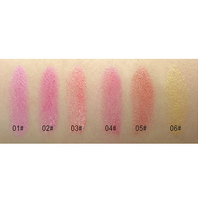 Золотая блестящая помада Pro Lips макияж водонепроницаемый длинный прочный batom губы