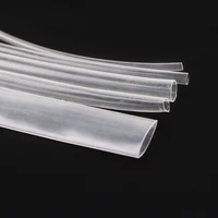 150pcs 100mm transparent polyolefin 21 heat shrink tubing tubes sleeving wrap cable kits