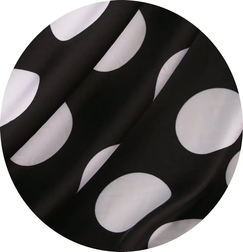 Ткань в горошек 145 см драпировка модная ткань для платьев шарфов лоскутных