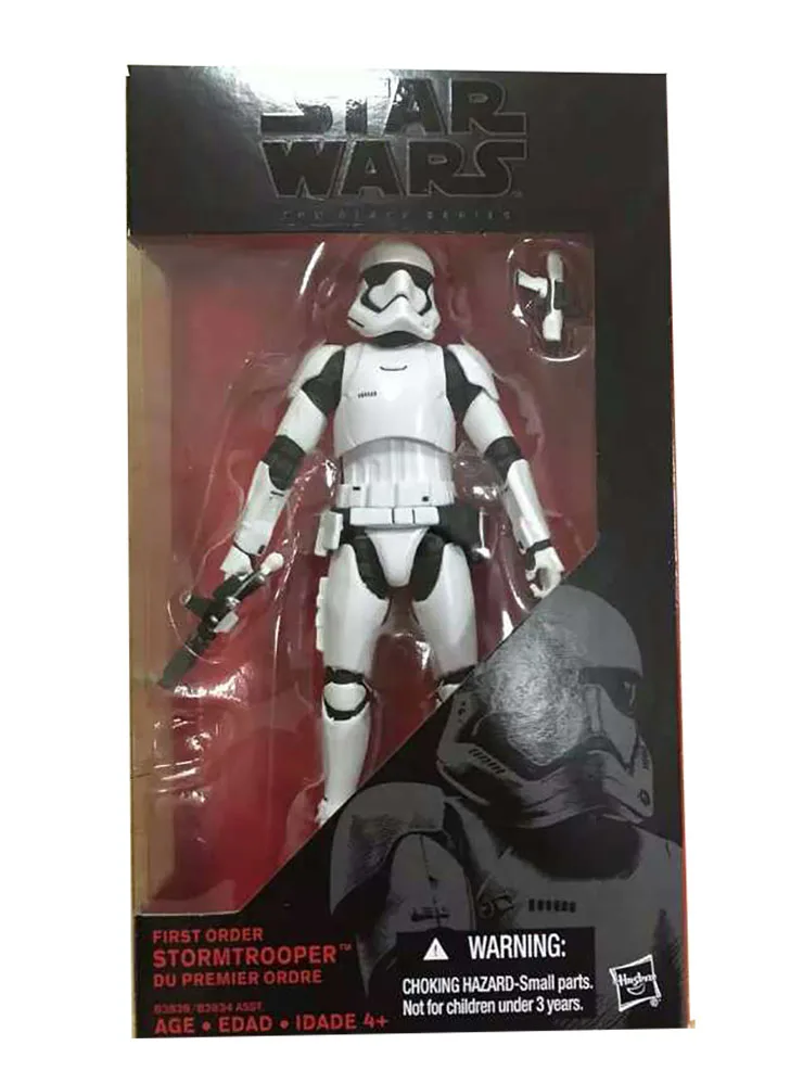 17 см Звездные войны черная серия Боба Дарт Мол Вейдер Phasma Hab Solo ПВХ фигурка игрушка кукла