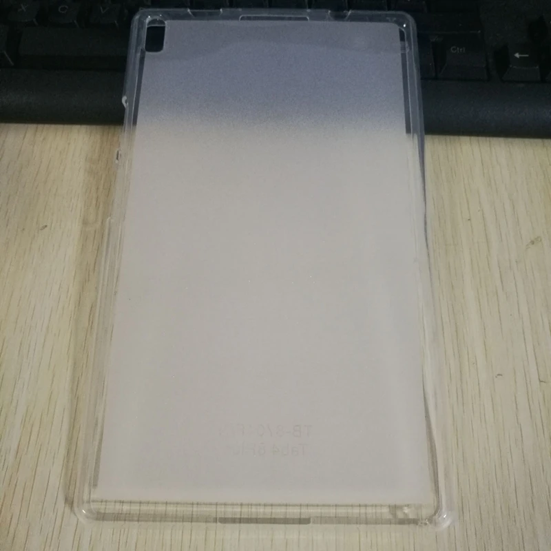 Мягкая задняя крышка из ТПУ для планшета Lenovo Tab 4 8 Plus TB-8704F TB-8704N TB-8704 дюймов + стилус