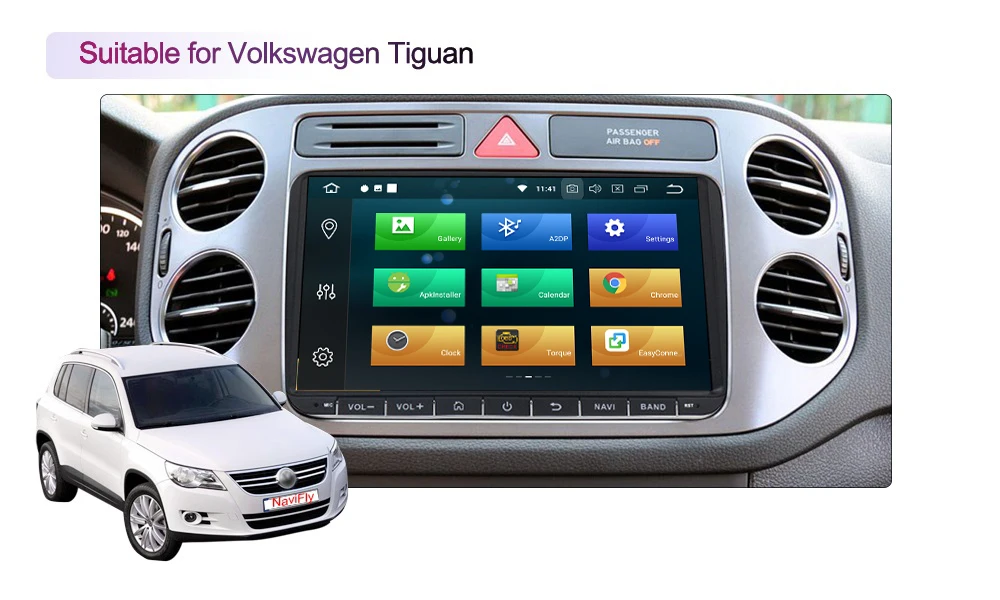 MEKEDE " Android 9,1 Автомобильный gps навигатор для VW GOLF 5, 6 Polo Passat b5, Jetta Tiguan Touran Skoda, seat, canbus, 32 ГБ rom
