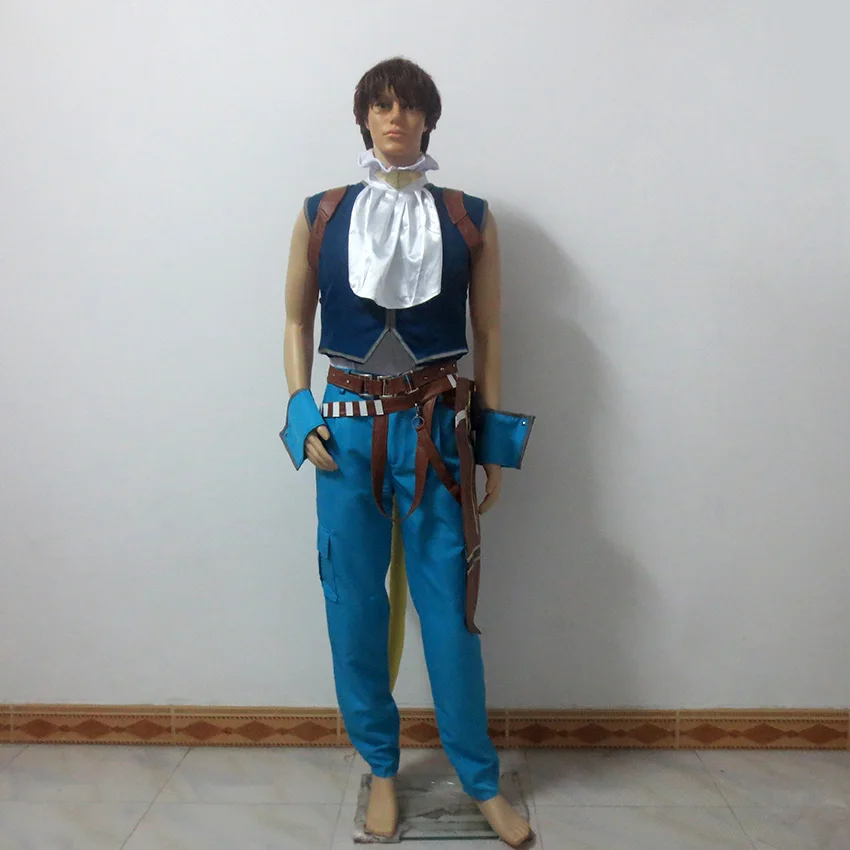 Фото Final Fantasy IX 9, Zidane, этническая рождественская вечеринка, униформа на Хэллоуин, костюм для косплея, любой размер на заказ №1