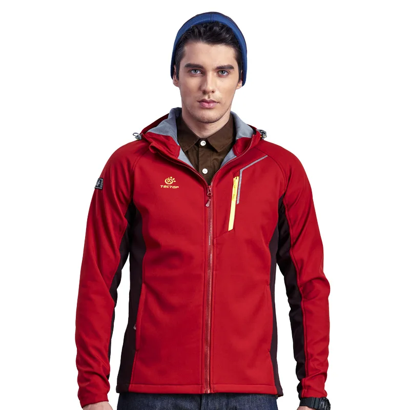 Новинка 2017 года зимние мужские куртки мягкой оболочки Спорт на открытом воздухе