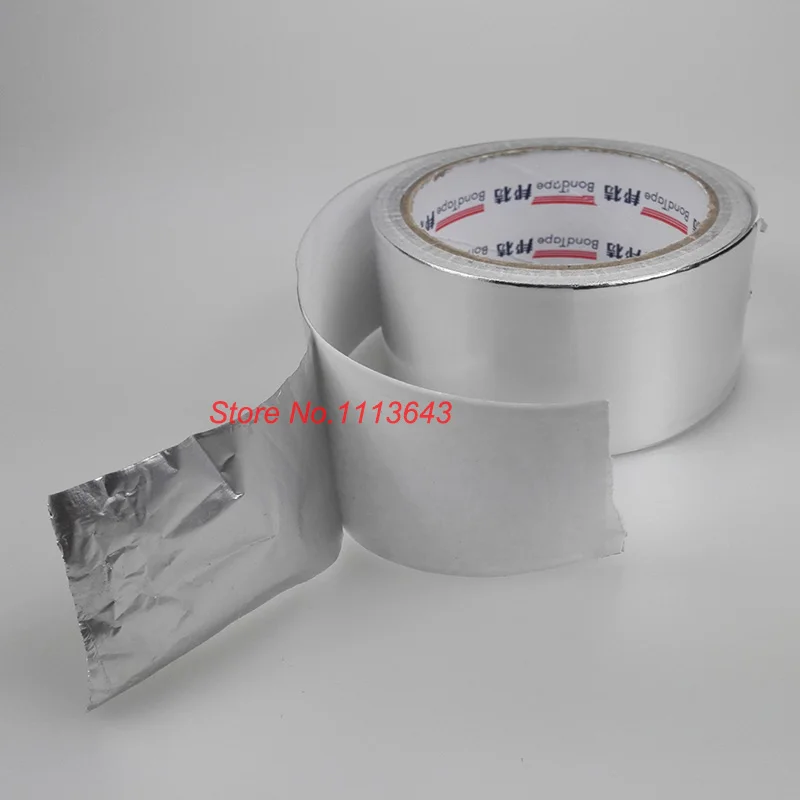 Многофункциональная термоизоляционная лента из алюминиевой фольги 1 рулон