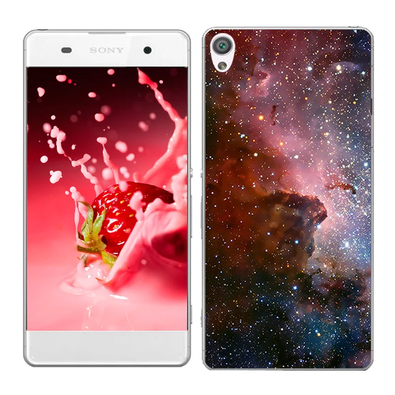 Чехол для sony Xperia XA для Coque sony Xa F3112 F3113 F3115 мягкий чехол для телефона из ТПУ с пейзажем для sony XA F3111 XA