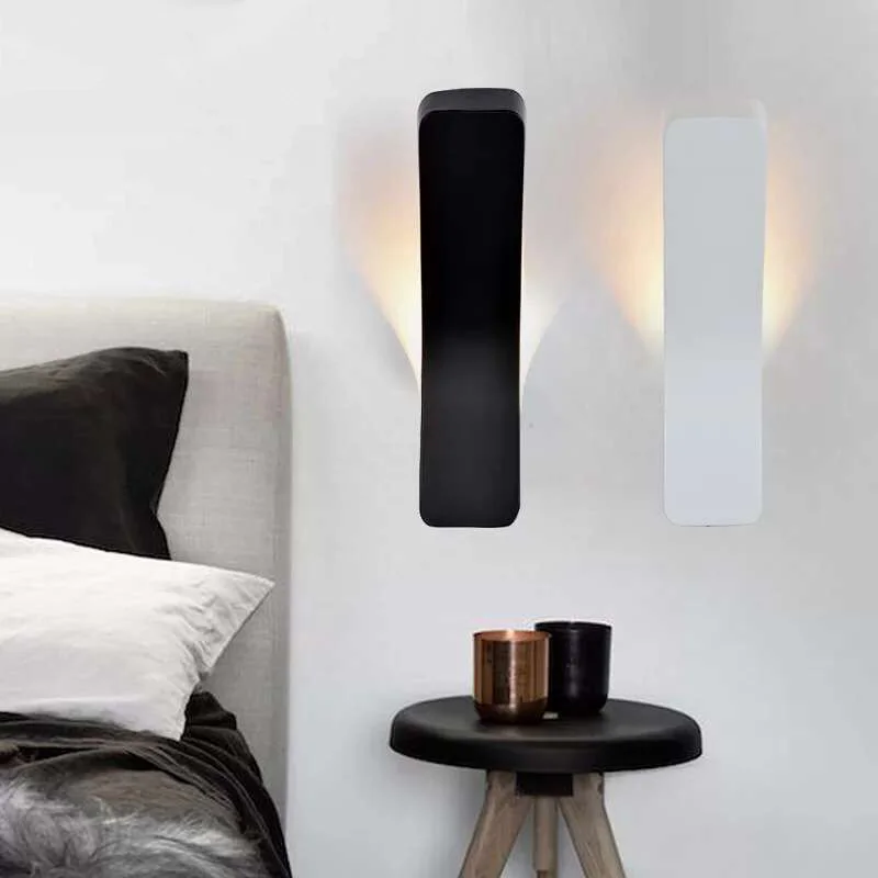 Домашний декор лофт 4 Вт светодиодный настенные светильники белые черные бра