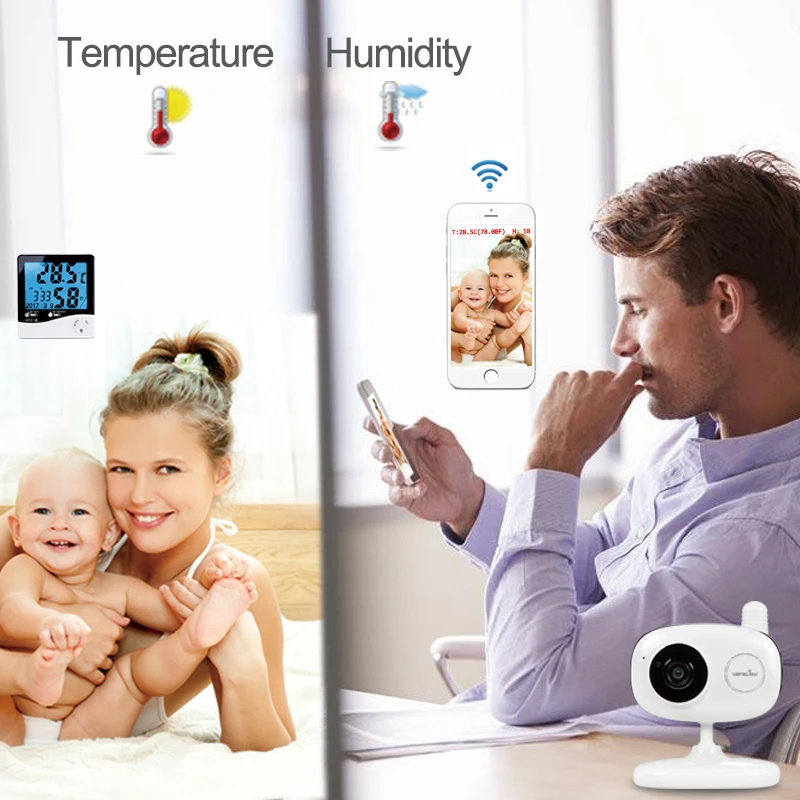 WansView 2.0mp HD 1080 P Wi Fi Беспроводной IP Security Камера двухстороннее аудио Ночное видение